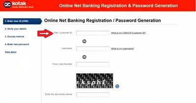 How to activate Internet Banking in Kotak Mahindra Bank?