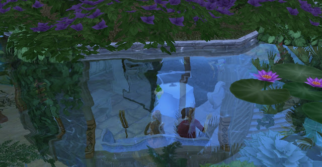 "Обитель русалки" - подводный дом для Sims 4 со ссылкой для скачивания