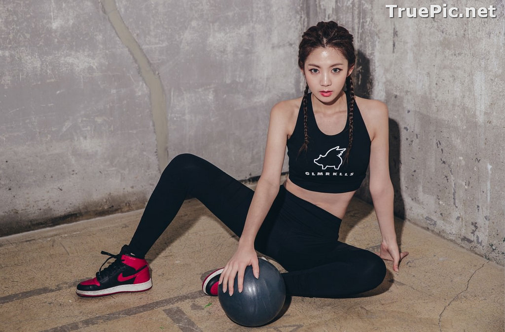 Image Korean Fashion Model - Lee Chae Eun - Fitness Set Collection #1 - TruePic.net - Picture-59