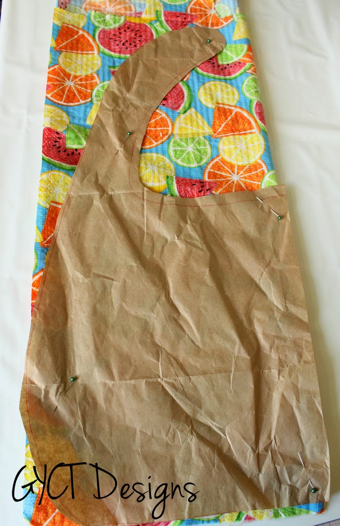 Reusable Shopping Bag Pattern for sewing