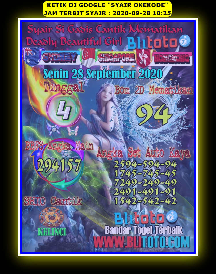 1 New Message Kode Syair Singapore 28 September 2020 Forum Syair Togel Hongkong Singapura Sydney