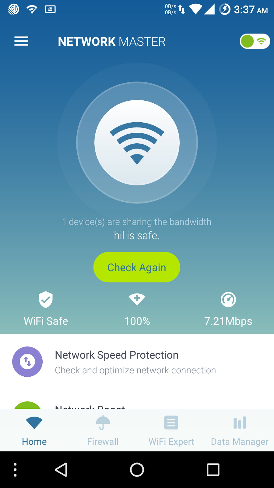 Network Master an android app to take control of your WiFi Nihax Pro
