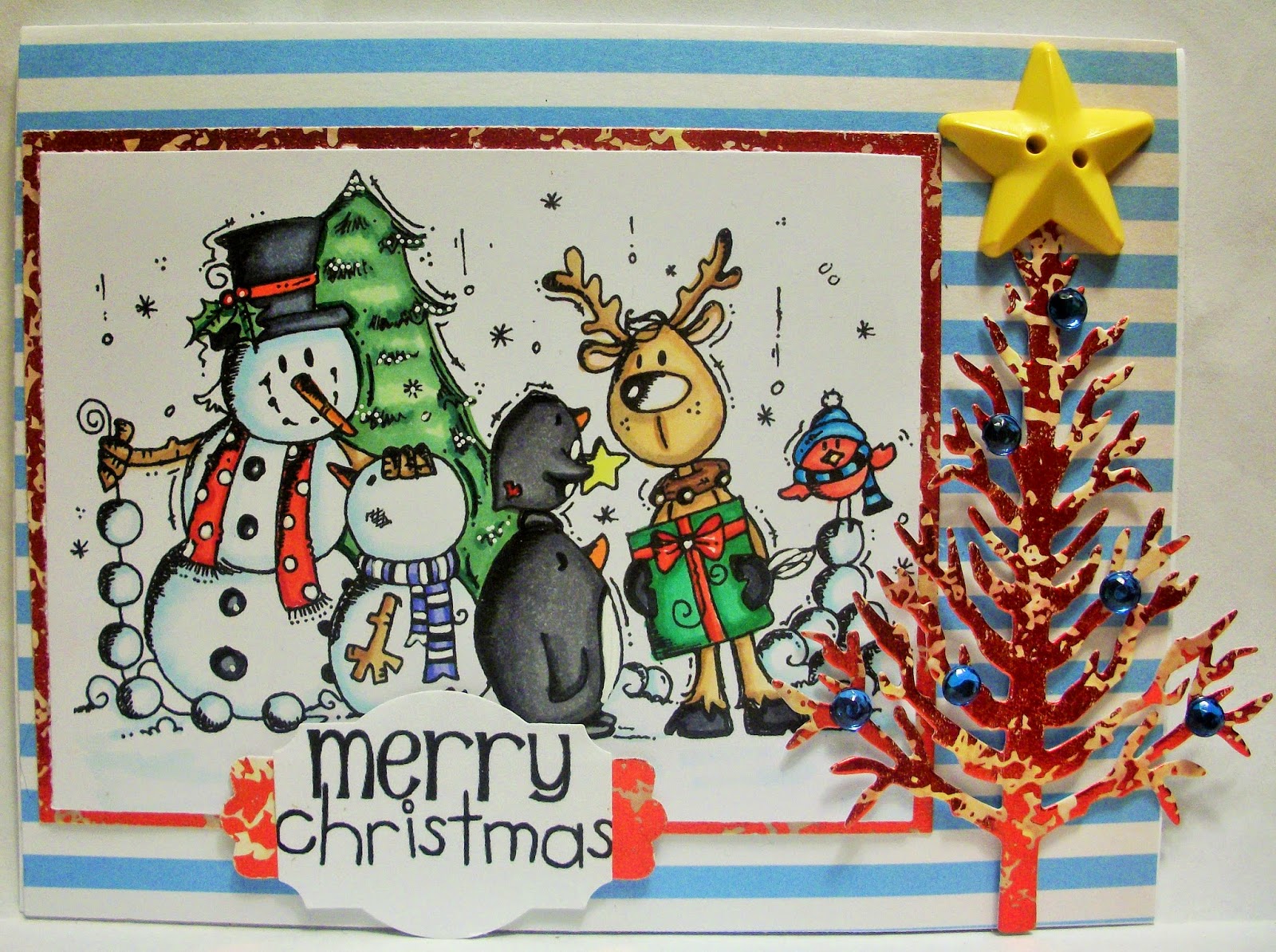 For the Love of Cardmaking Send a Smile 4 Kids Happy Holidays for Kids