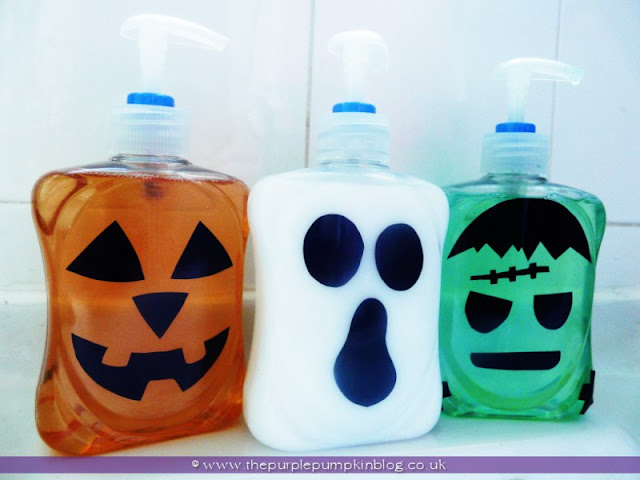 Halloween Handwash {Crafty October} at The Purple Pumpkin Blog
