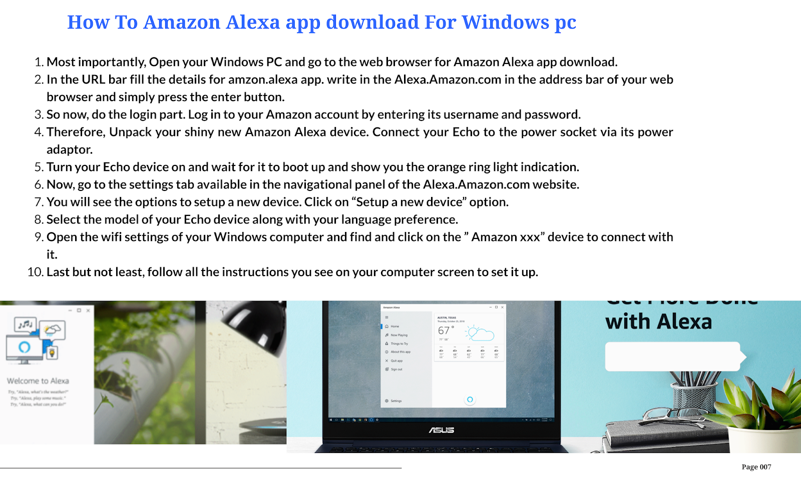 download alexa app for windows 10 pc