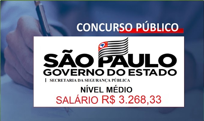 Estado abre Concurso com 130 vagas para Aluno-Oficial. Salário de R$ 3.268,33