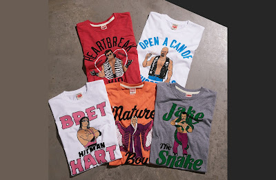 WWE Legends T-Shirt Collection by HOMAGE