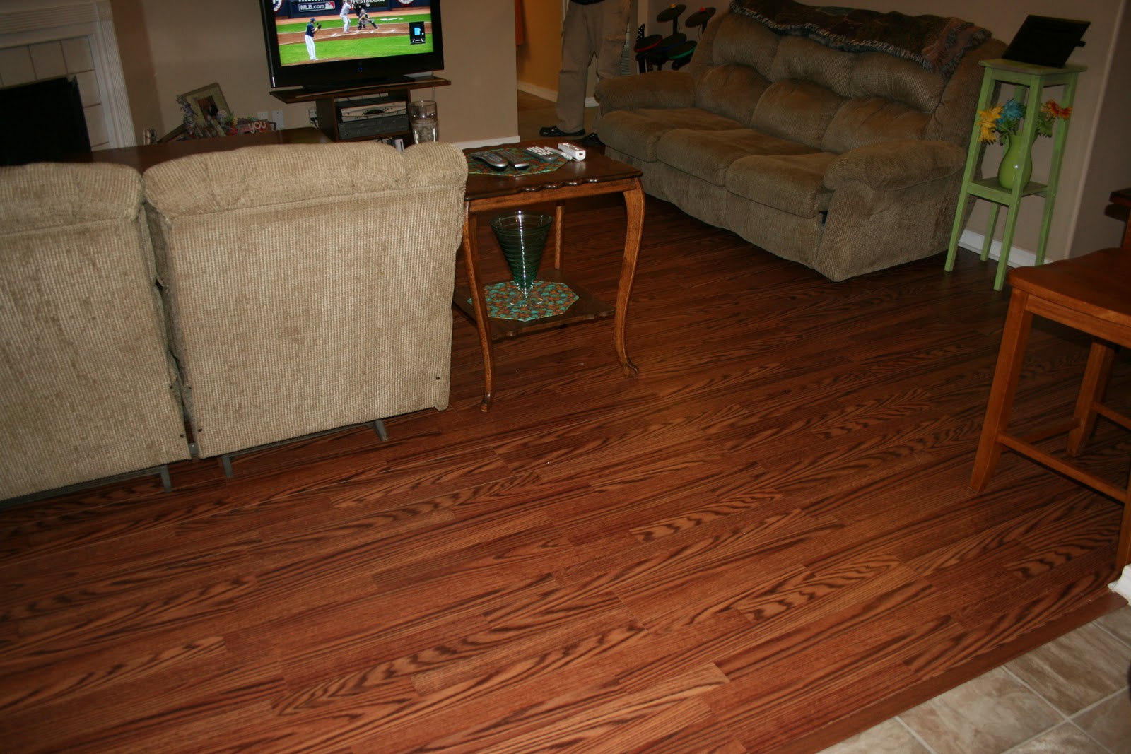 The Guthrie Gang Finished floor...