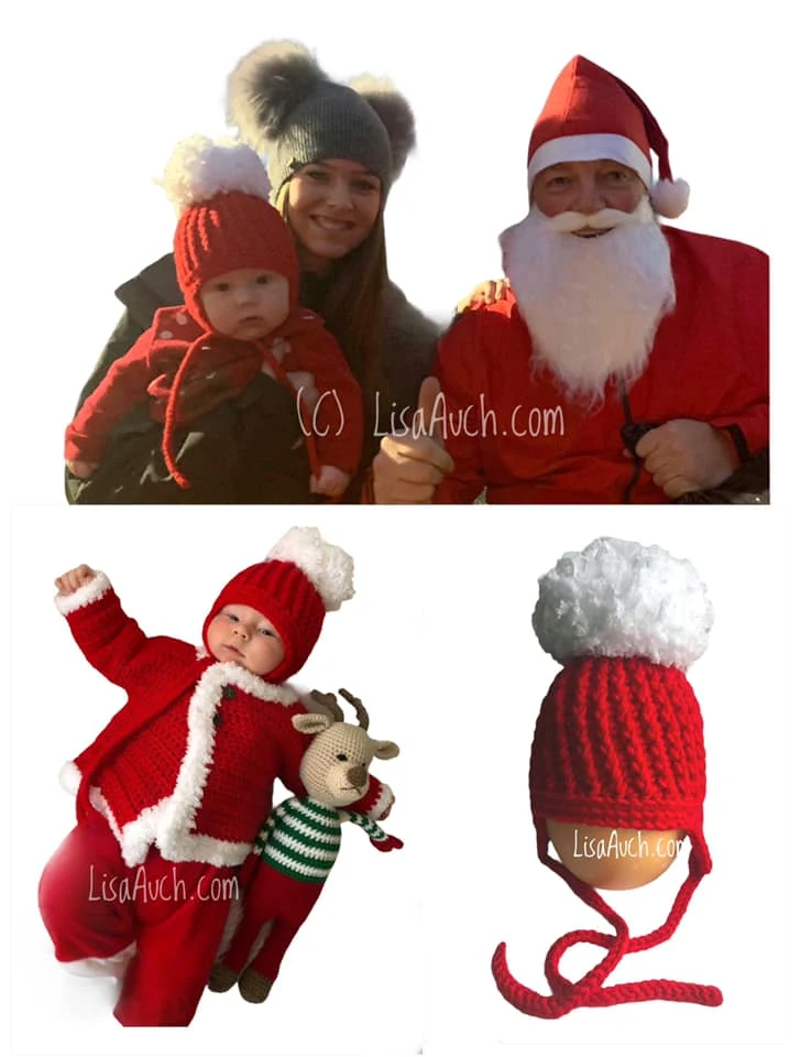 christmas themed crochet outfits