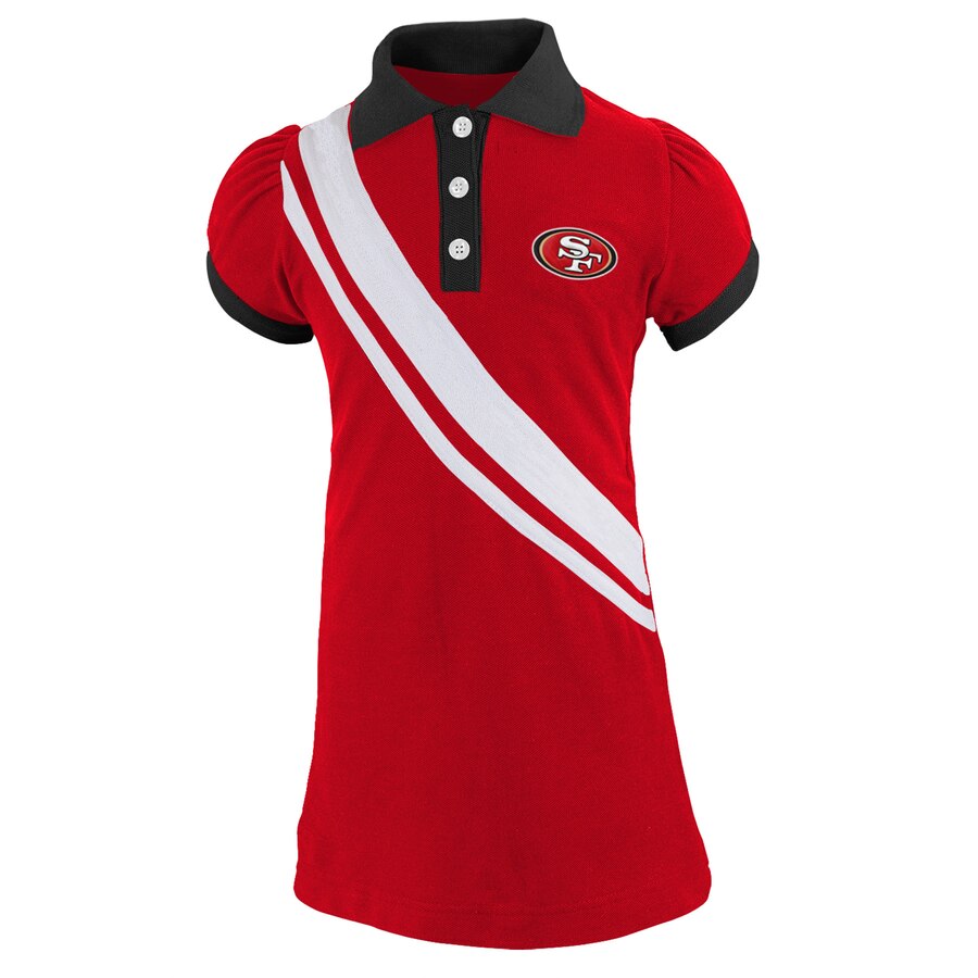 Preschool 49ers Polo Dress