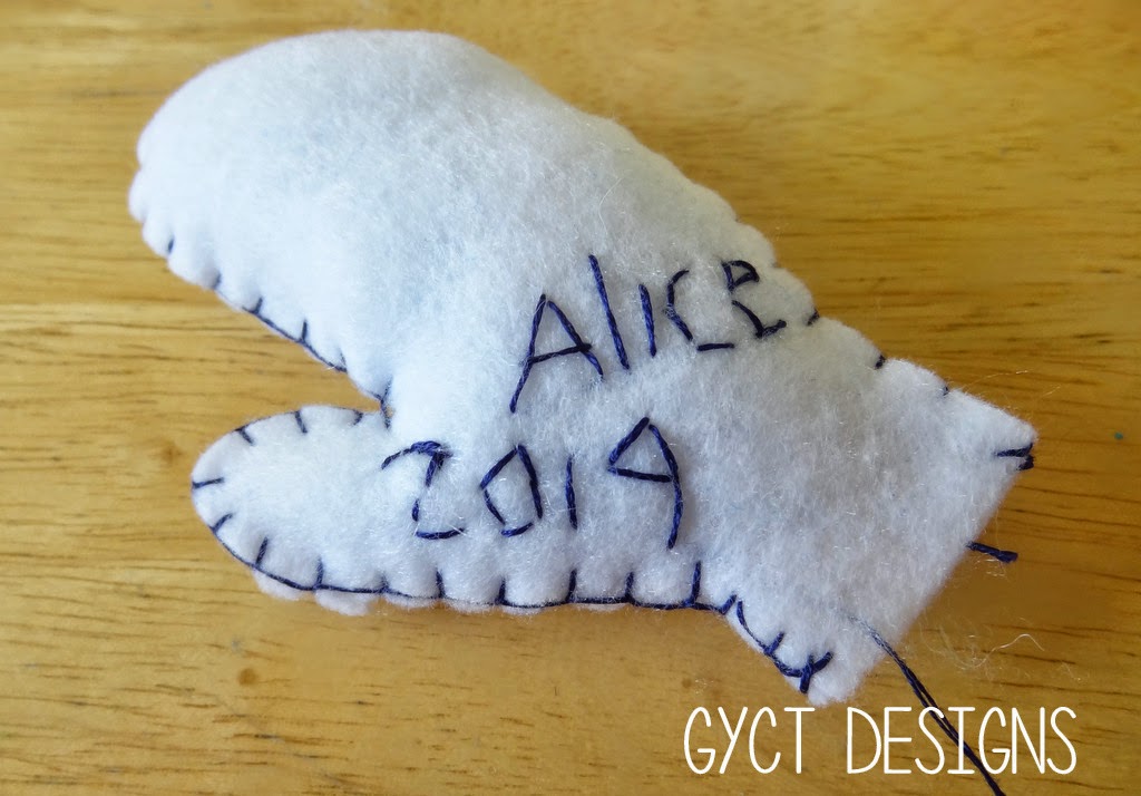 DIY Keepsake Mitten Ornaments Tutorial Sew Simple Home
