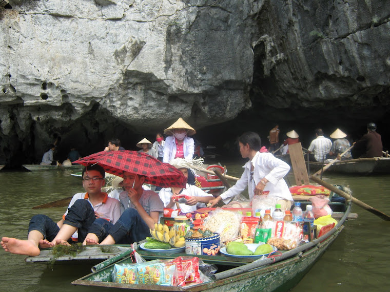 Cruising Ngo Dong River