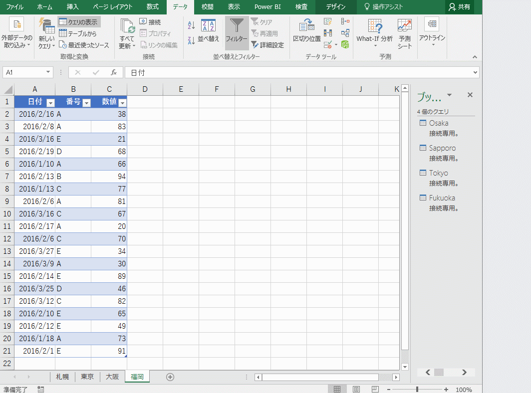 [Power Query / 取得と変換] ブックにある複数のワークシートをまとめる Road to Cloud Office