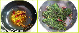 Bathua ki Sabji Recipe step 2