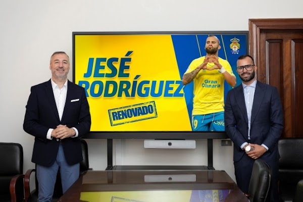 Oficial: Las Palmas, renueva una temporada Jesé Rodríguez Oficial: Las Palmas, renueva una temporada Jesé Rodríguez
