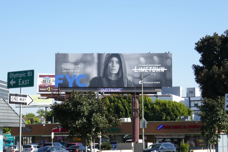 Limetown 2019 FYC billboard San Vicente Boulevard Limetown 2019 FYC billboard