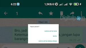 Cara Membatalkan Pesan Whatsapp yang Sudah Terkirim Cara Membatalkan Pesan Whatsapp yang Sudah Terkirim