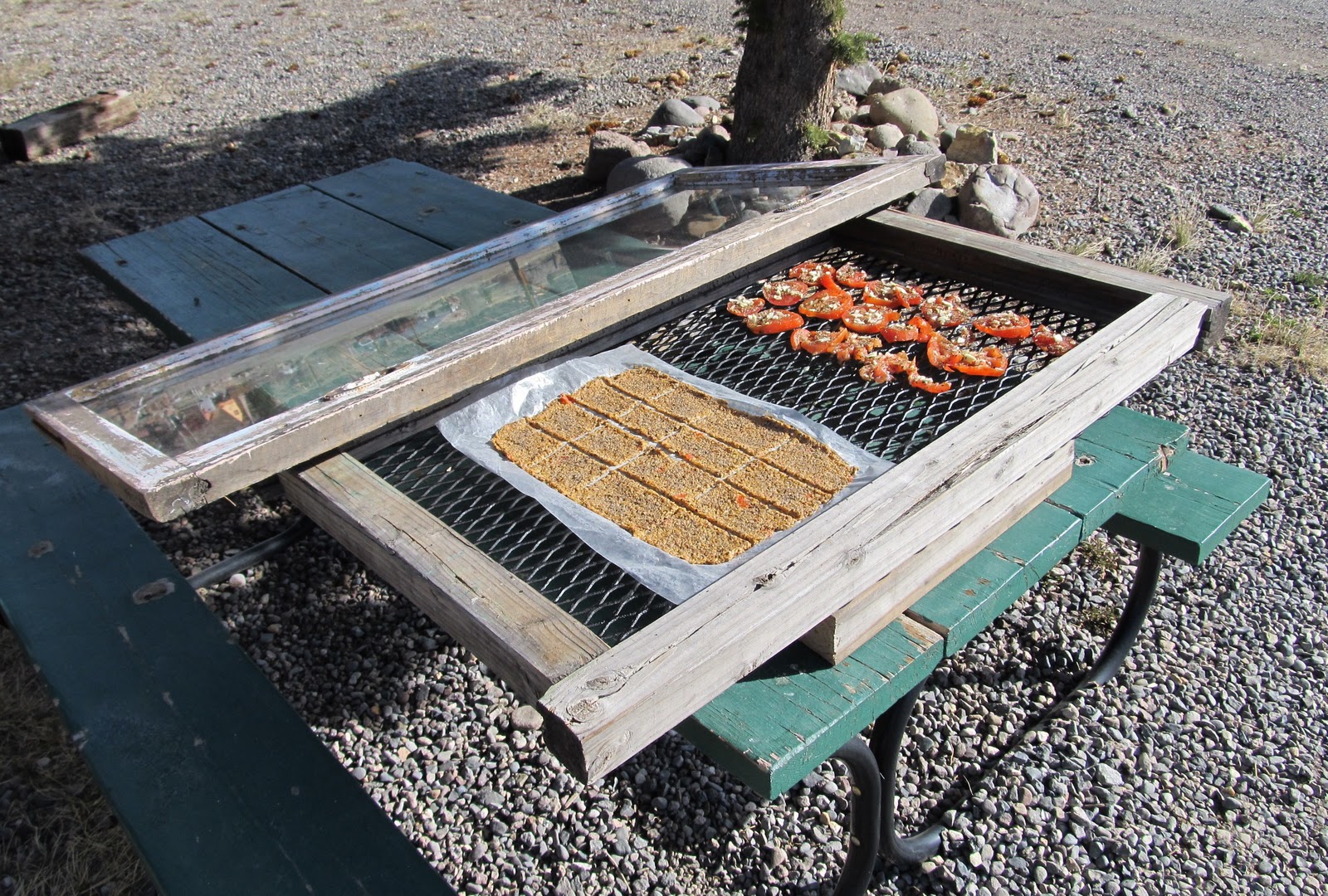 Ken and Jen Rocky Mountain High Our New Solar Dehydrator