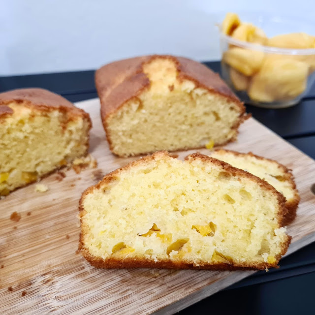 【食谱分享】原味牛油蛋糕 Original Butter Cake + 波罗蜜牛油蛋糕 Jackfruit Butter Cake