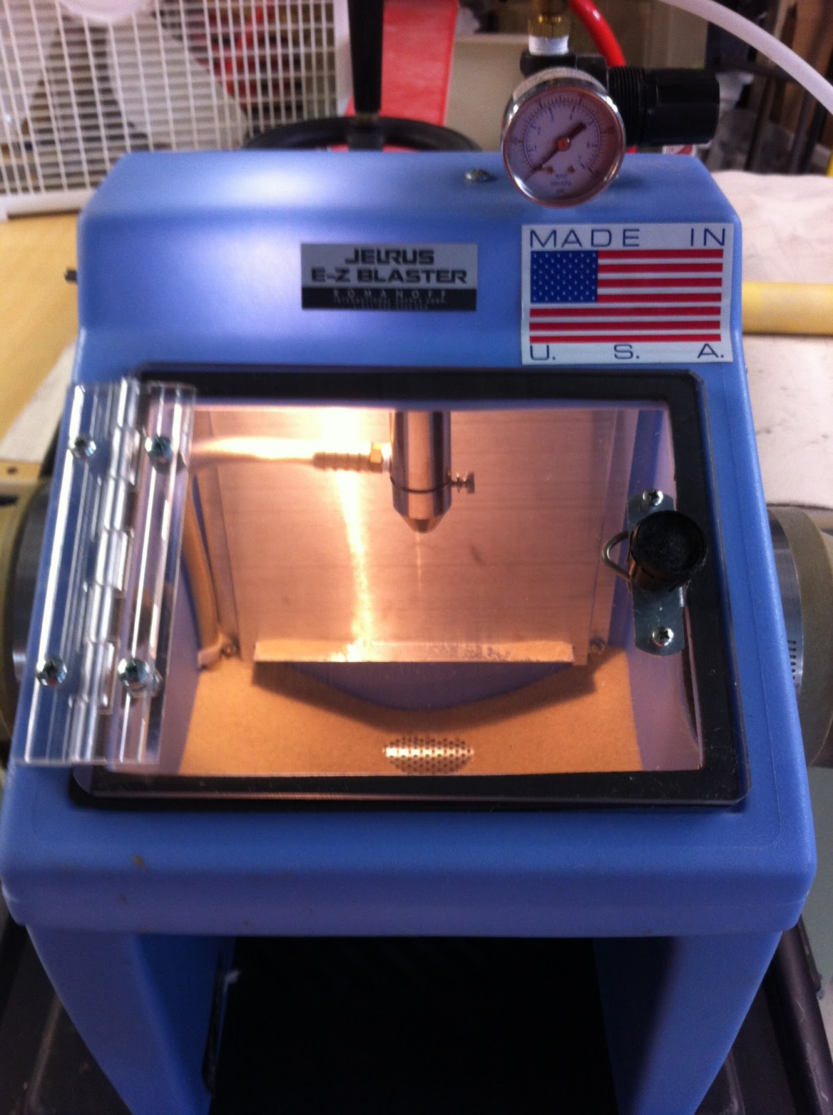 Sandblast Cleaning of Copper