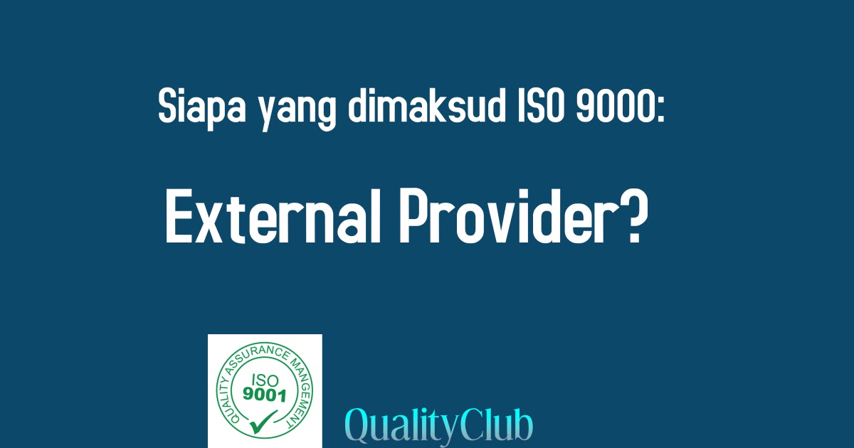 External provider. External provider