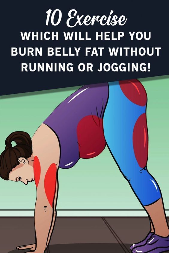 Man doing home workout