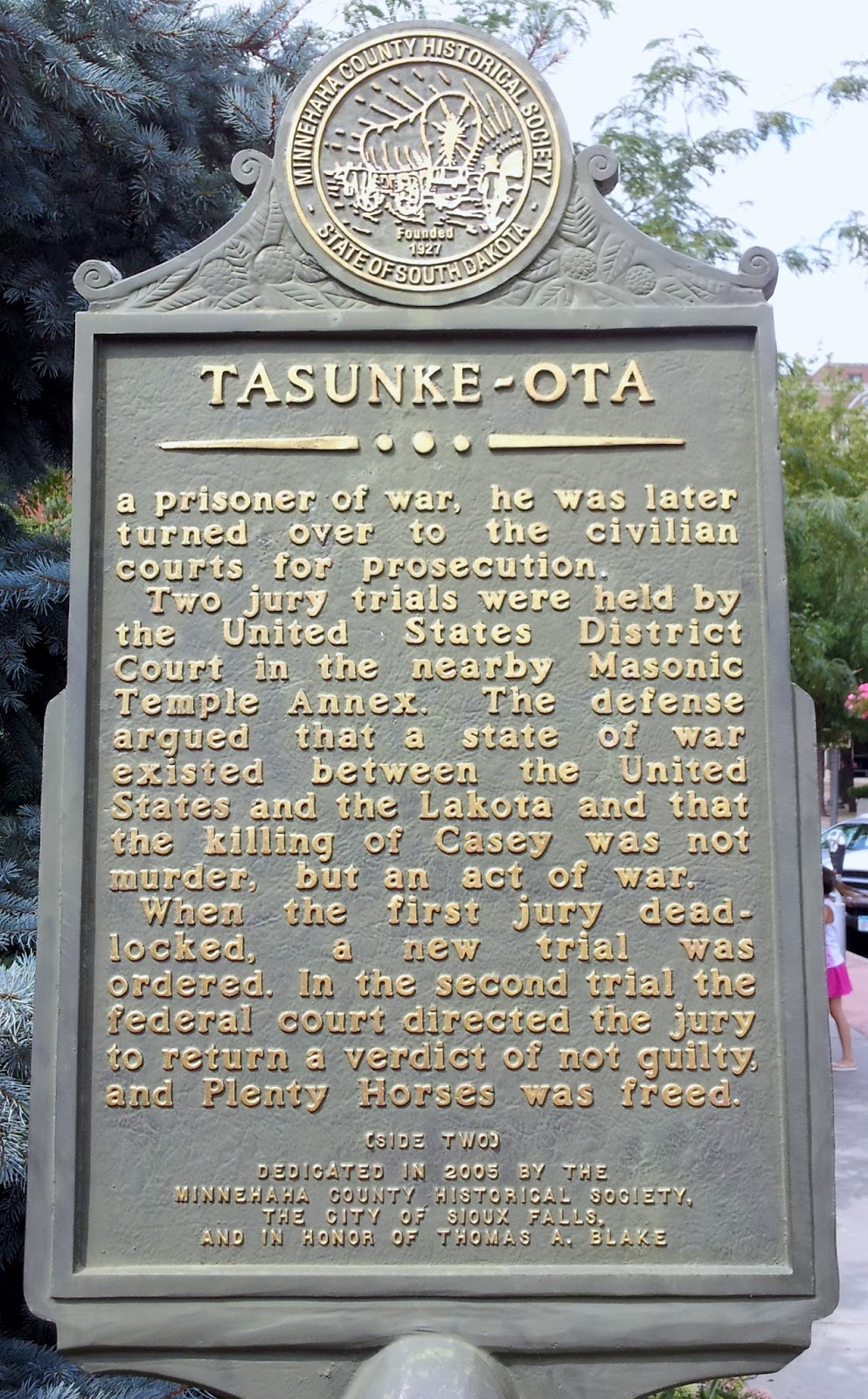 History and Culture by Bicycle: Historic South Dakota: Sioux Falls ...