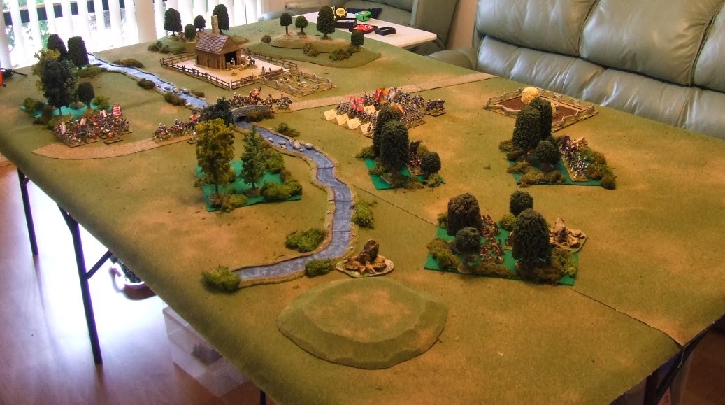 Land of the Lead AWI Game Report Fife & Drum rules