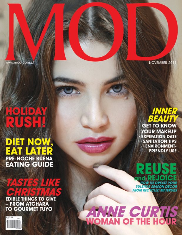 ★STARTRIGA: Anne Curtis- MOD Philippines Magazine November 2011 Issue