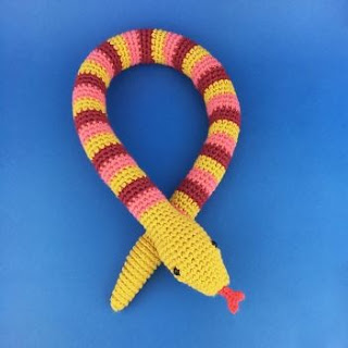 PATRON GRATIS SERPIENTE AMIGURUMI 34318