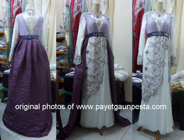 Payet Gaun Pesta Desain Baju Pesta Kebaya Modern dan 
