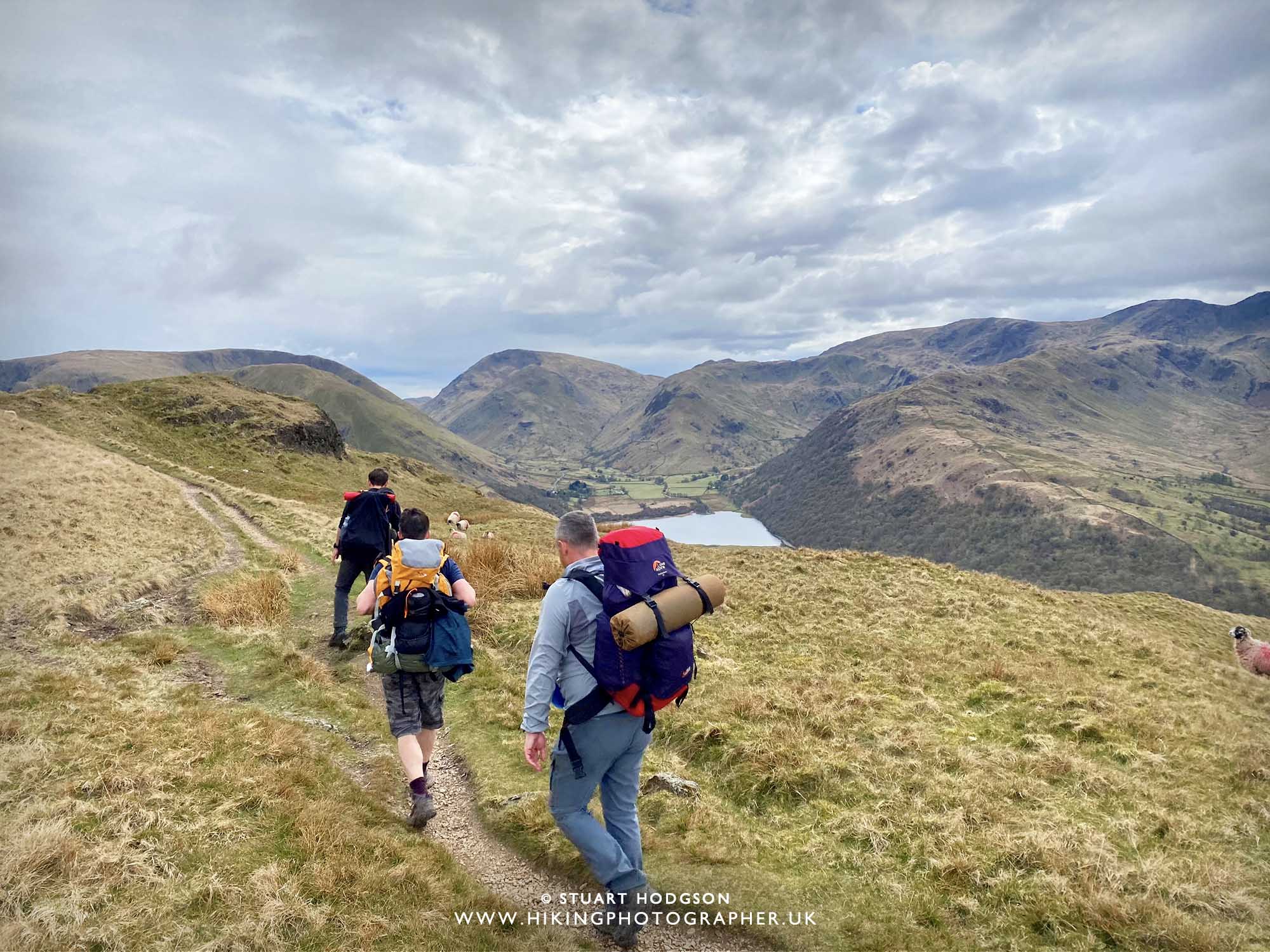 Wild camping Lake District best spot Angle Tarn