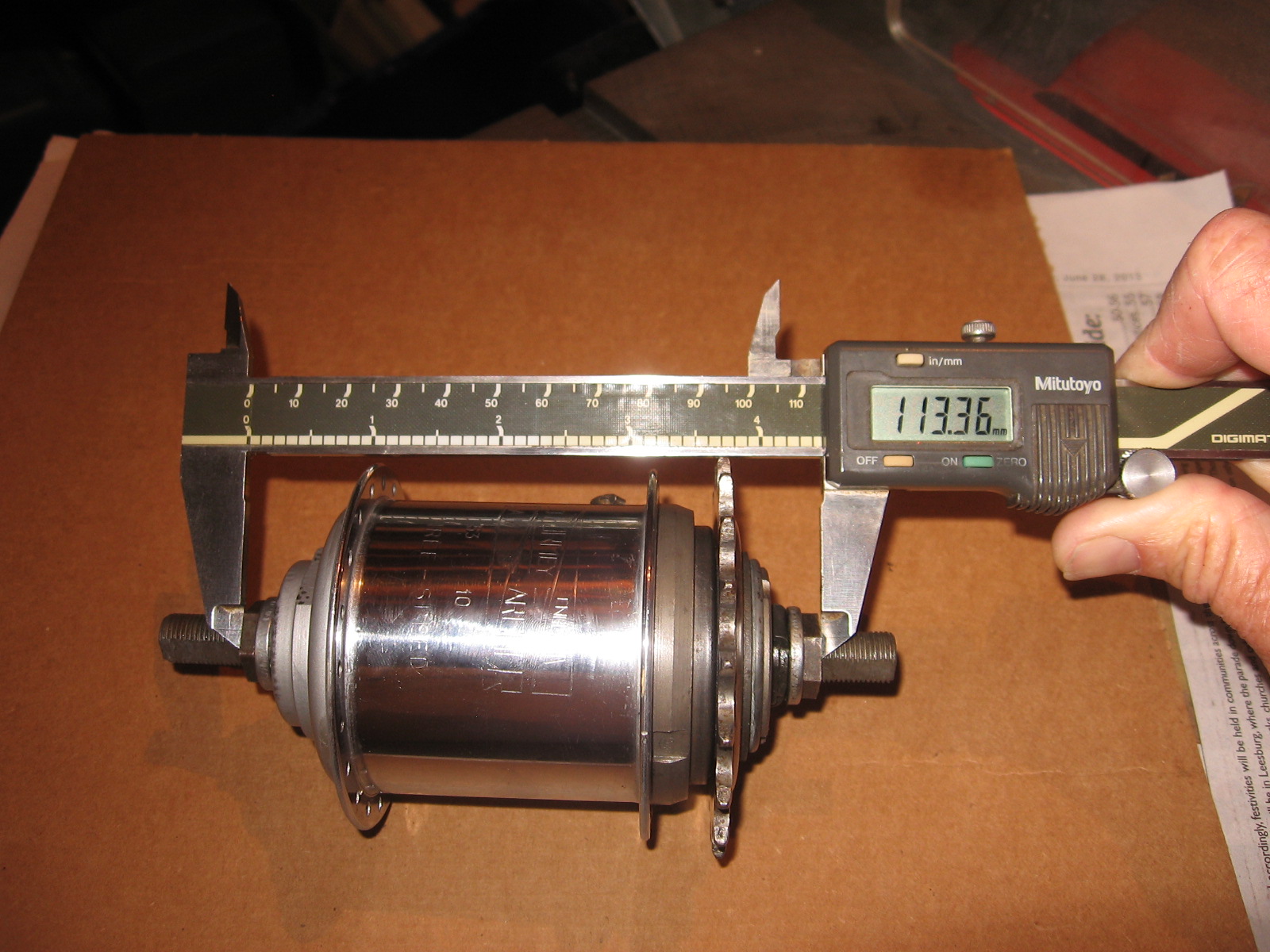 Classic Three Speeds Adjusting Chain Line on the Sturmey Archer AW hub