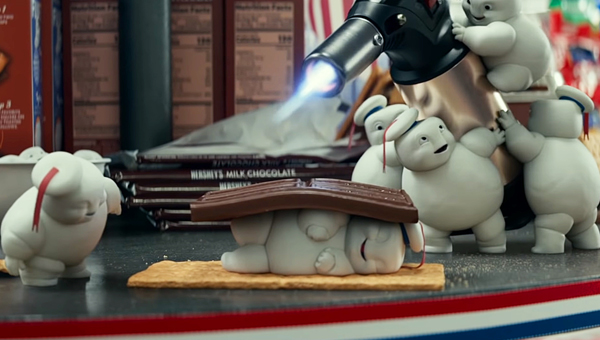 Stay Puft Marshmallow Men make an appearance in GHOSTBUSTERS: AFTERLIFE.
