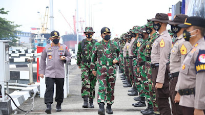 Kapolri Dampingi Panglima TNI Buka Latsitarda Nusantara Ke-41