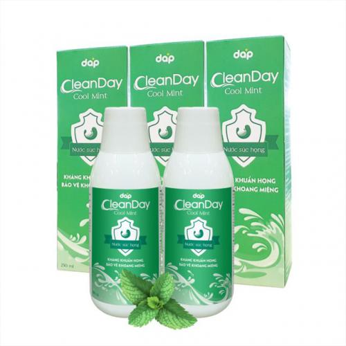 Combo 5 Chai Súc Họng Cleanday