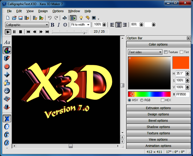 3d xara 3d xara