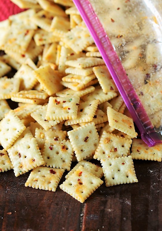 Fire Crackers! (Super Easy Seasoned Saltines) The Kitchen is My