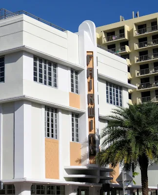 Renovated Art Deco Building, The Fairwind, in the Miami South Beach Art Deco Historic District