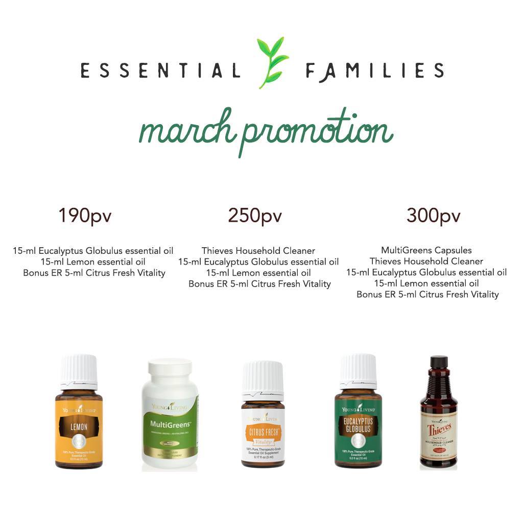 Cora Anne Designs Young Living's March Promos