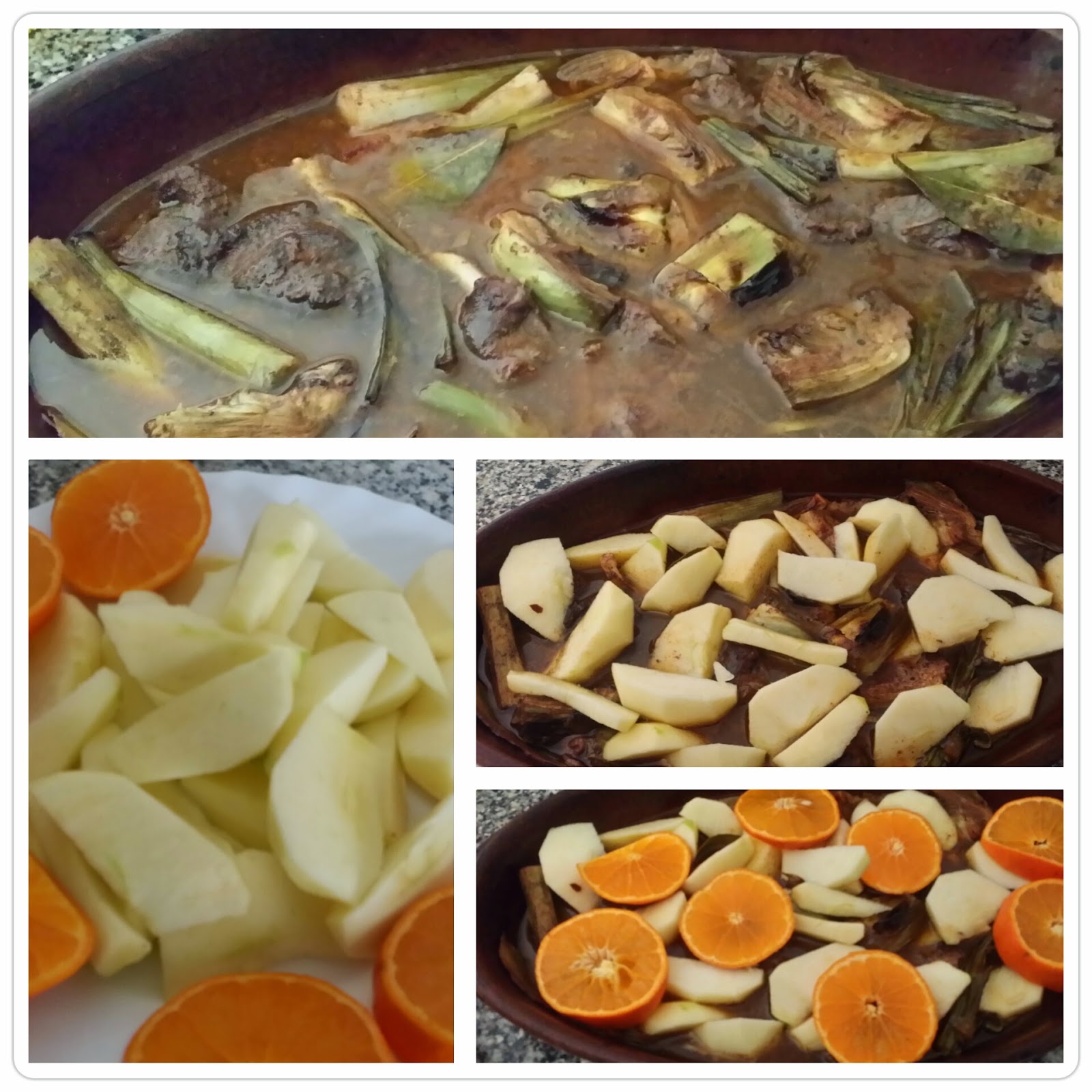 Panceta y Demi Glace. Cocina Pato con Verduras de temporada, Naranja y