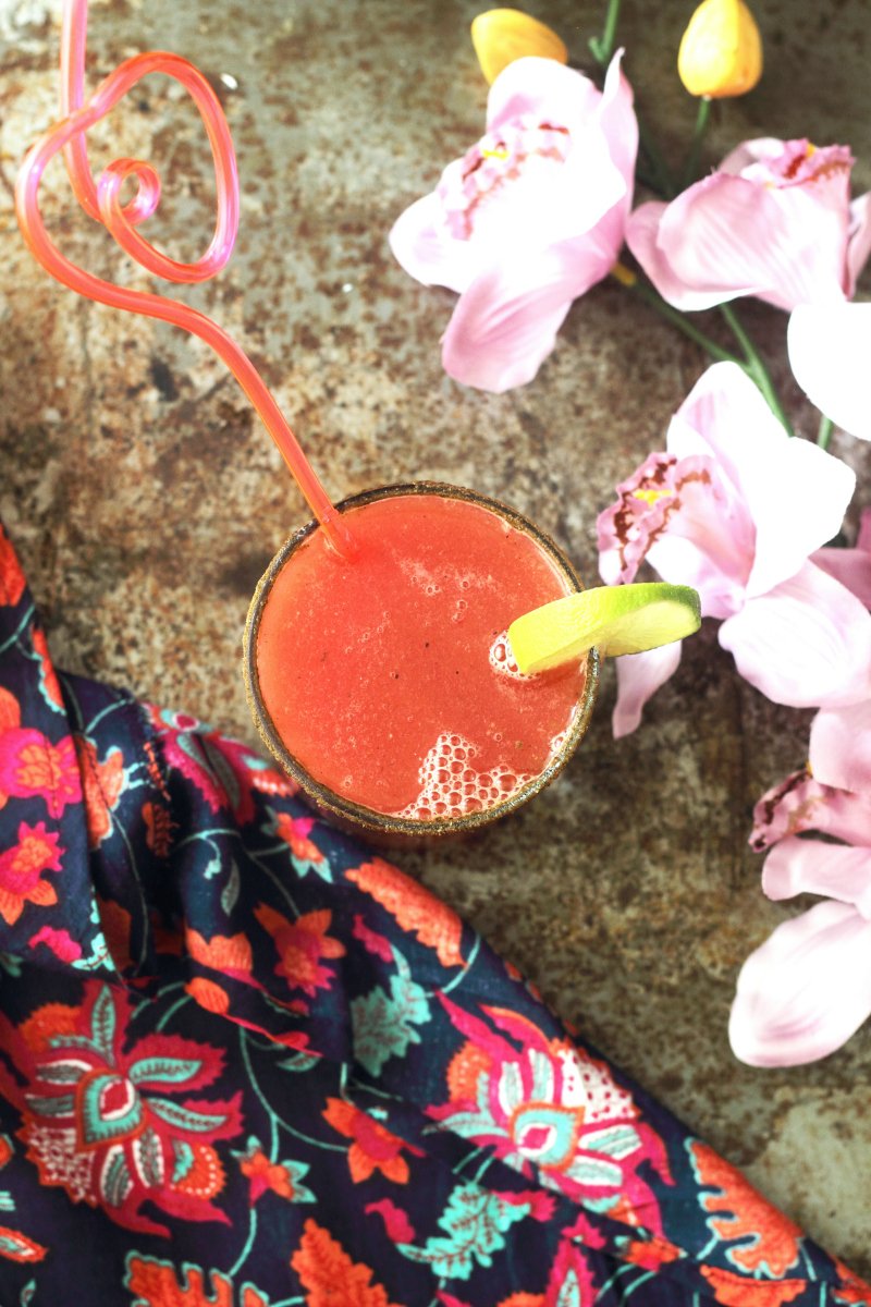 Merry Tummy Watermelon Lemonade With Indian Twist