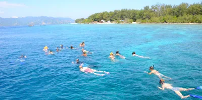 Snorkeling Gili Trawangan and Gili Meno