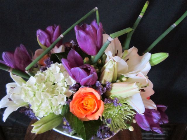 Bed of Roses Floral Design: Engagement Party Floral Arrangements