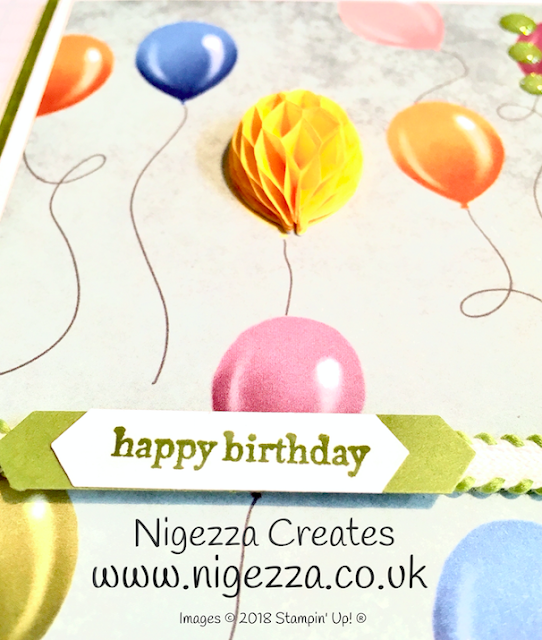 Nigezza Creates Birthday Memories Balloon Card