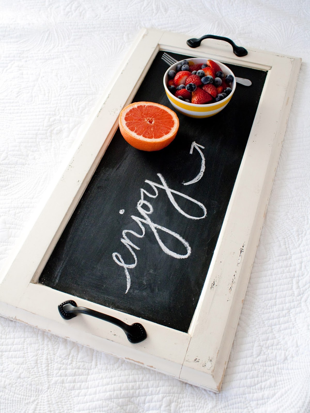 Taylermade DIY Chalkboard Tray