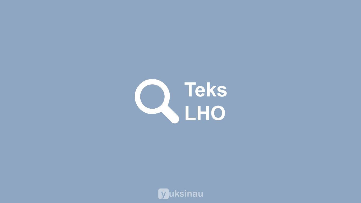 BAHASA INDONESIA SMA MATERI TEKS LAPORAN HASIL OBSERVASI KELAS 10 (UMUM)