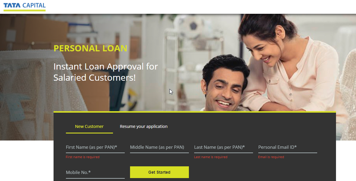 TATA CAPITAL PERSONAL LOAN 20 LAKH ONLINE WITHIN 24 HOURS