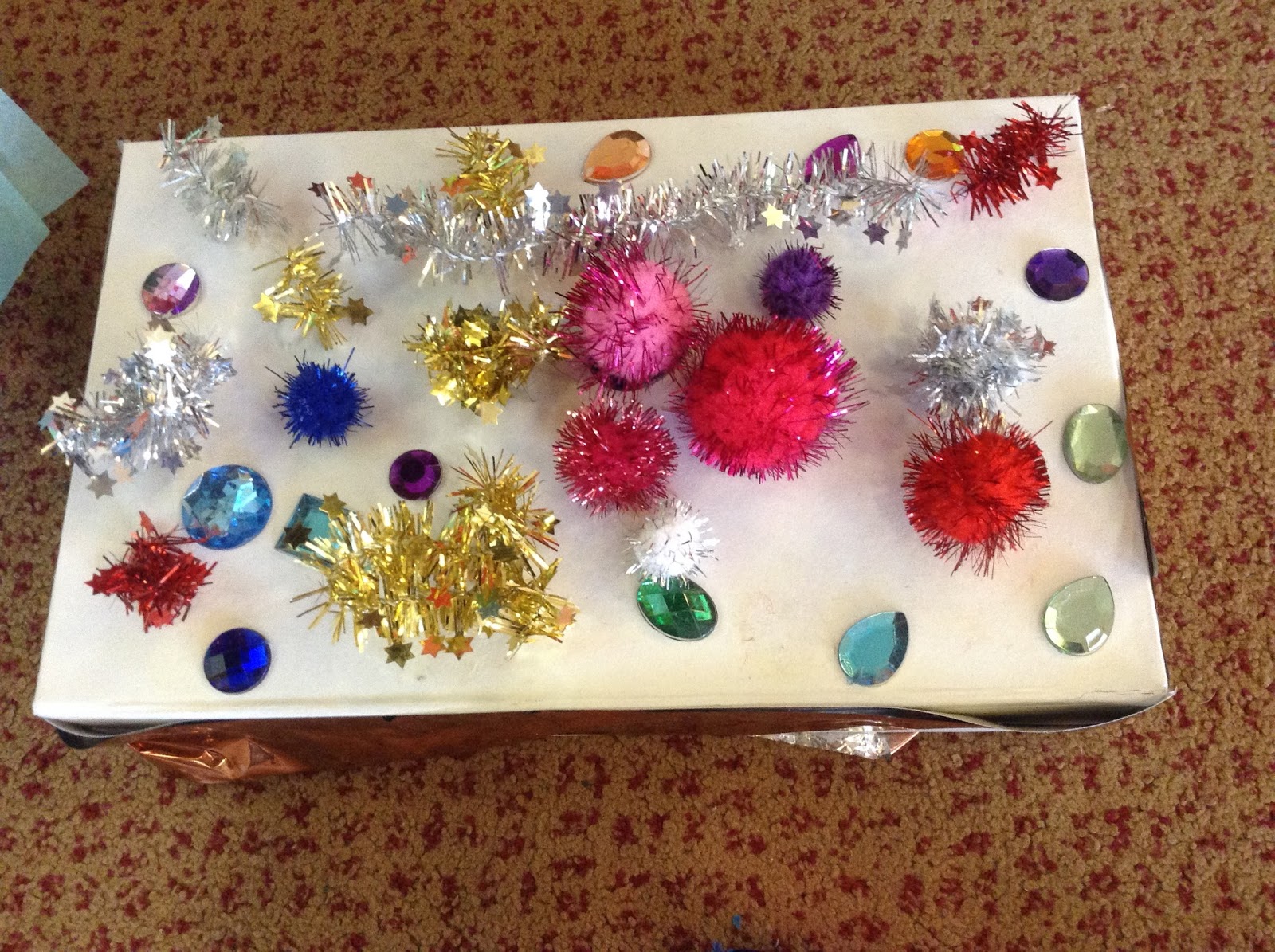 SPS Year 3 We have been creating our Magic Boxes for our poems