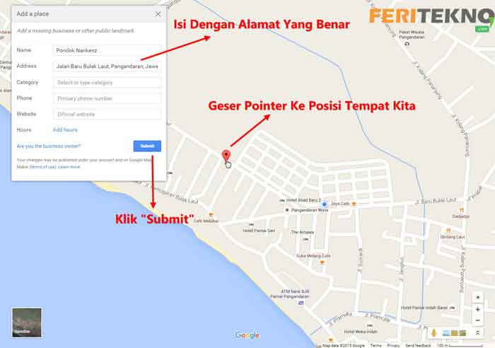 Cara Mendaftarkan Alamat Toko atau Rumah di Google Maps ...